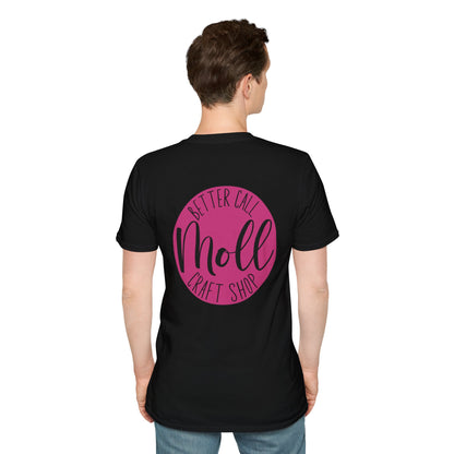 Better Call Moll Logo T-Shirt Front and Back