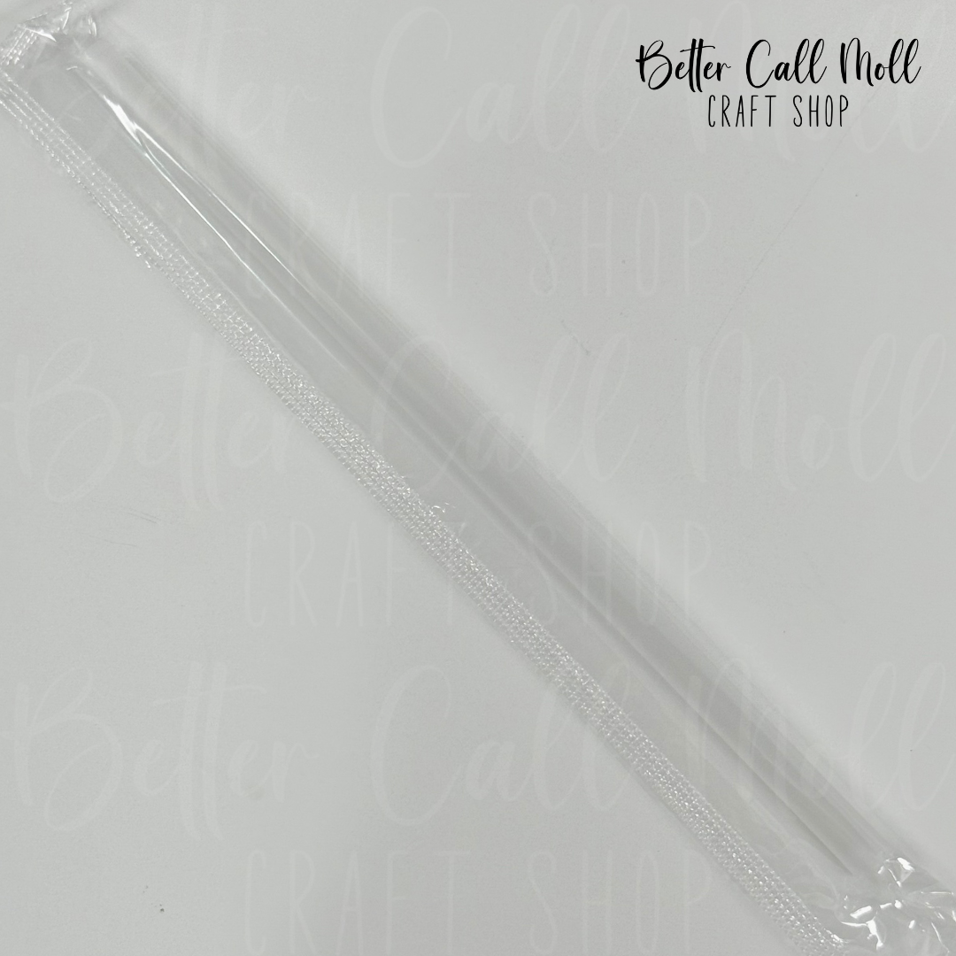 16oz Colorful Reusable Plastic Straw - 7.25"