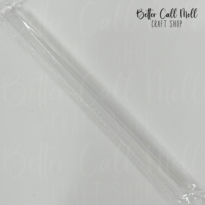 16oz Colorful Reusable Plastic Straw - 7.25"