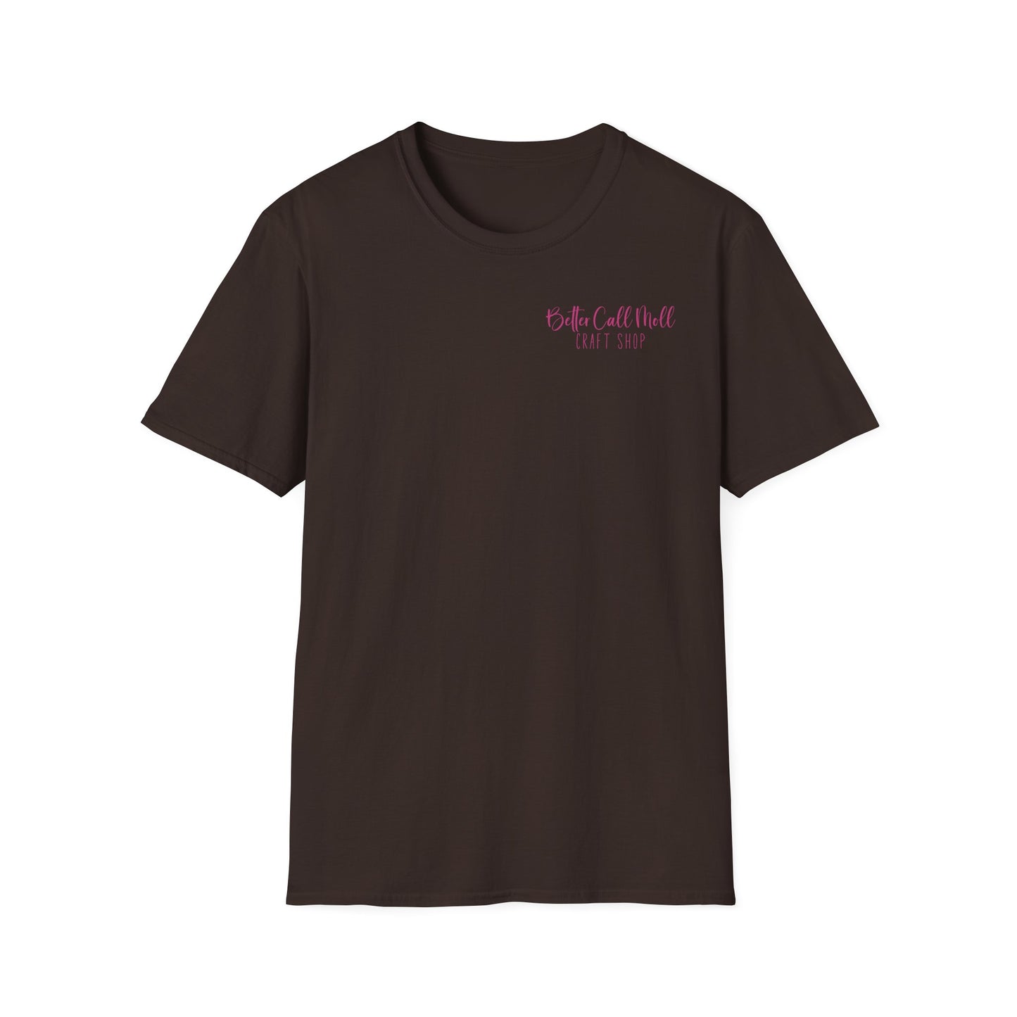 Better Call Moll Logo T-Shirt Front and Back
