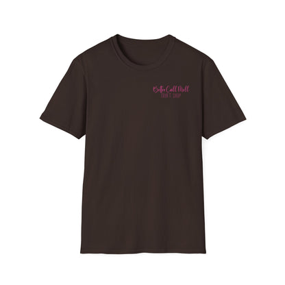 Better Call Moll Logo T-Shirt Front and Back