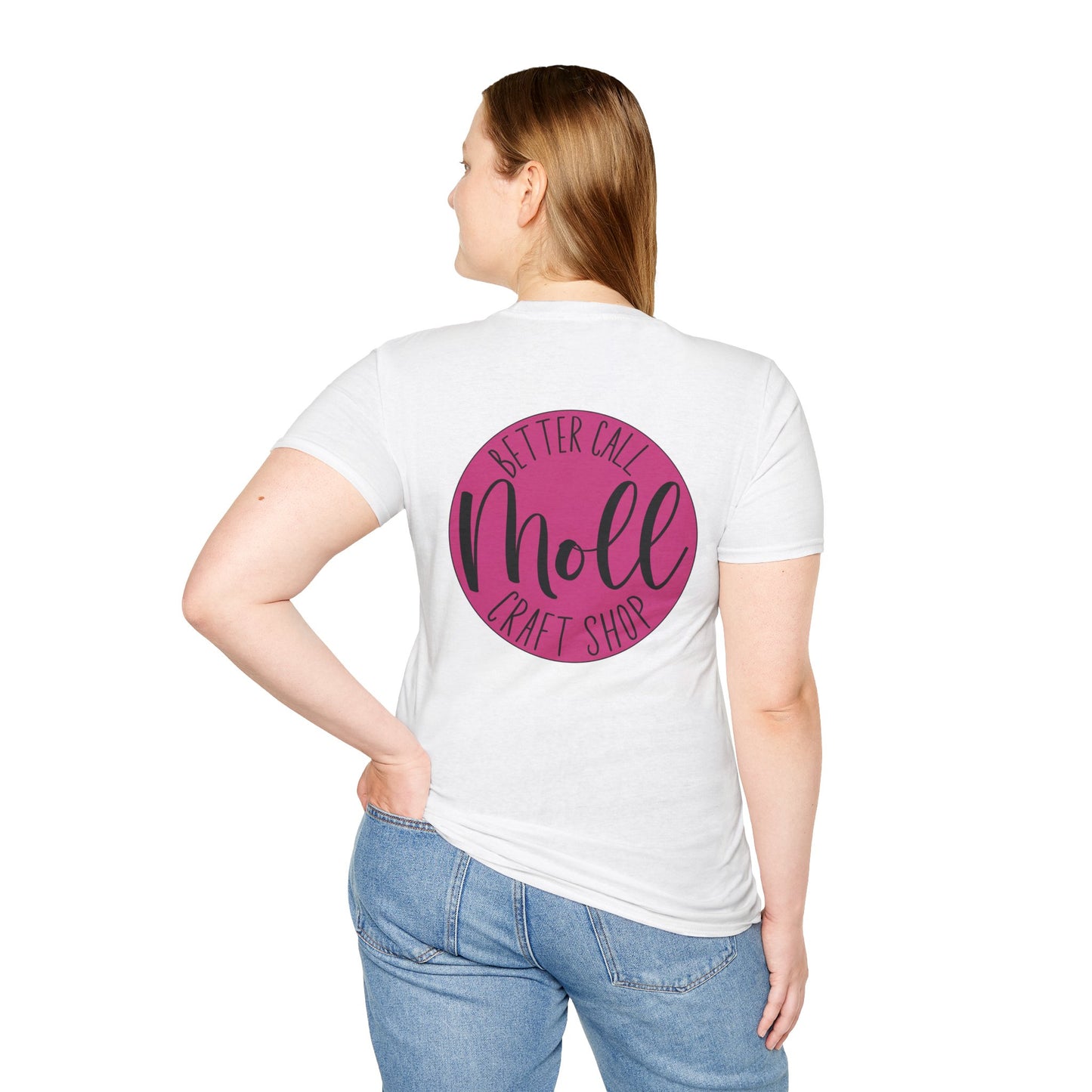 Better Call Moll Logo T-Shirt Front and Back