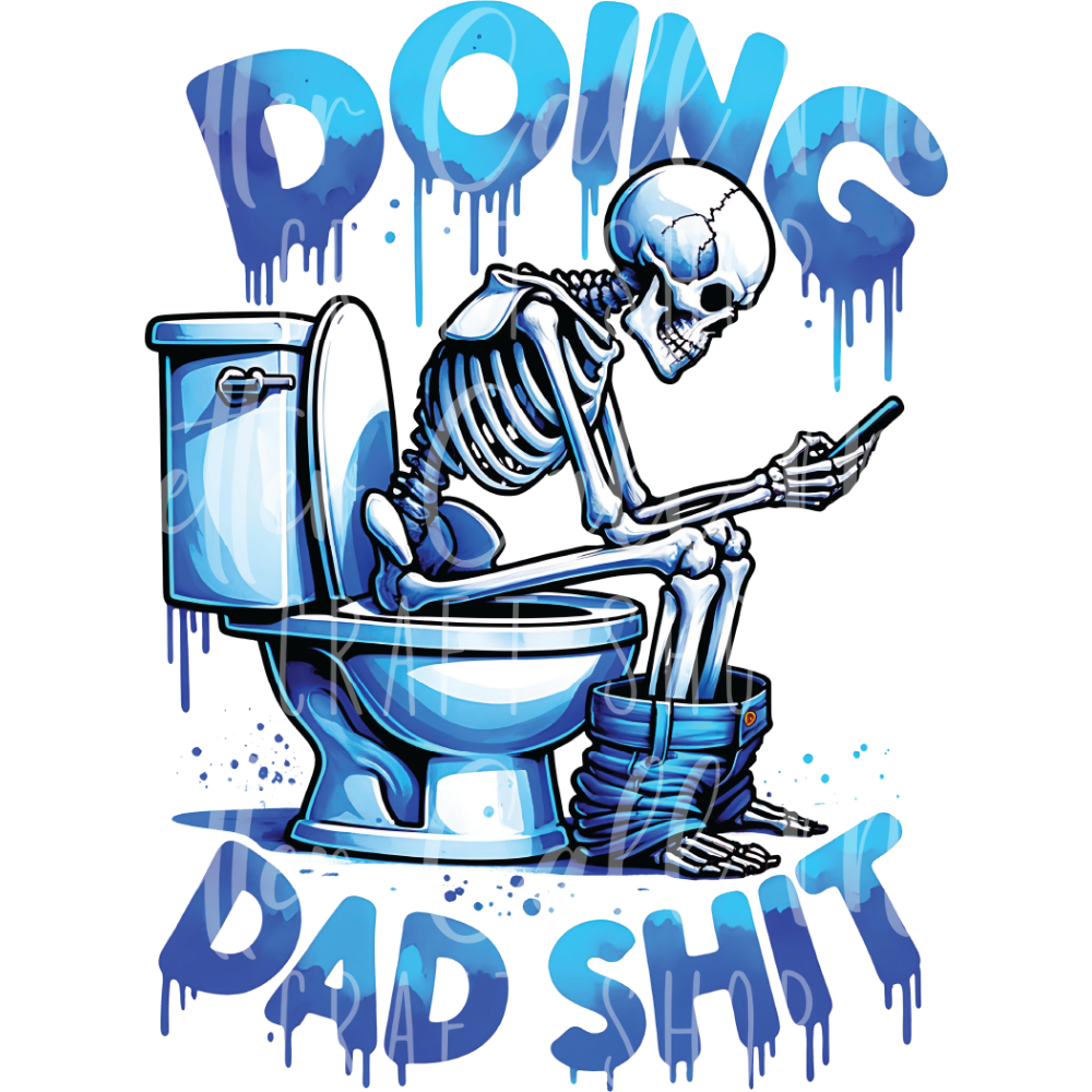 Doing Dad Sh*t UV DTF Decal
