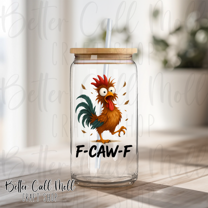 F-Caw-F 2 UV DTF Decal