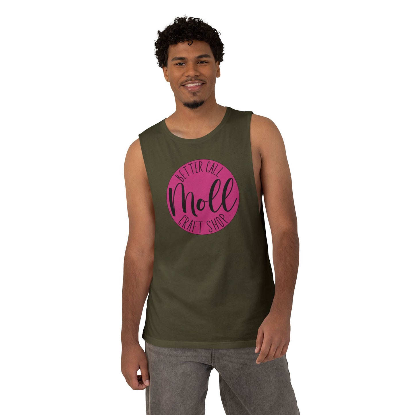 Better Call Moll Logo Unisex Barnard Tank