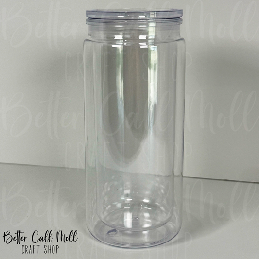 16/20oz Acrylic SNOW GLOBE Tumbler