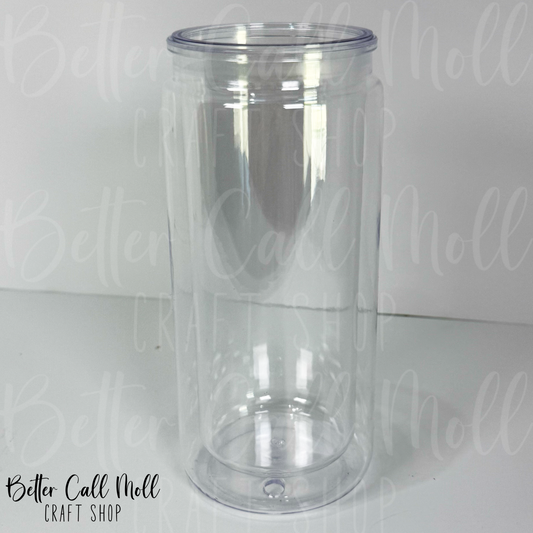 REPLACEMENT 16/20oz Acrylic SNOW GLOBE Tumbler - NO LID OR STRAW INCLUDED (Copy)