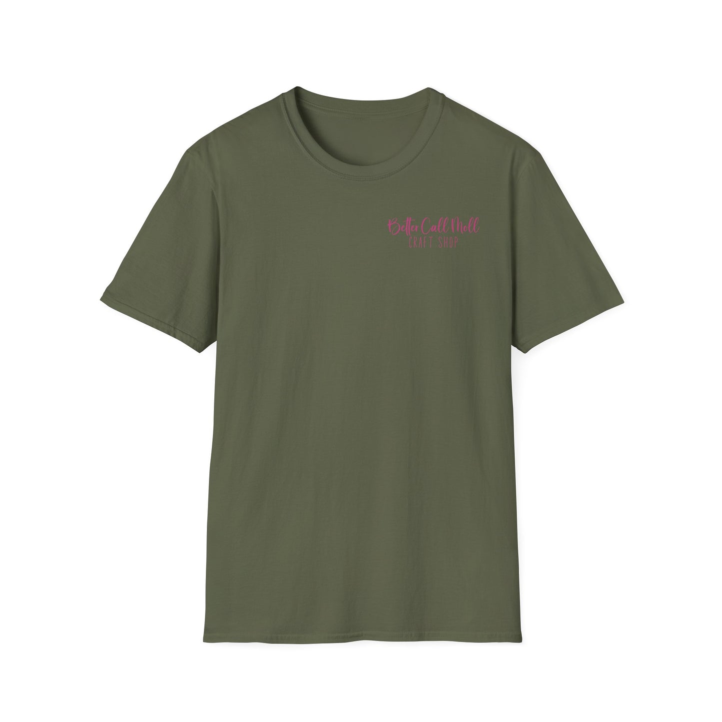 Better Call Moll Logo T-Shirt Front and Back