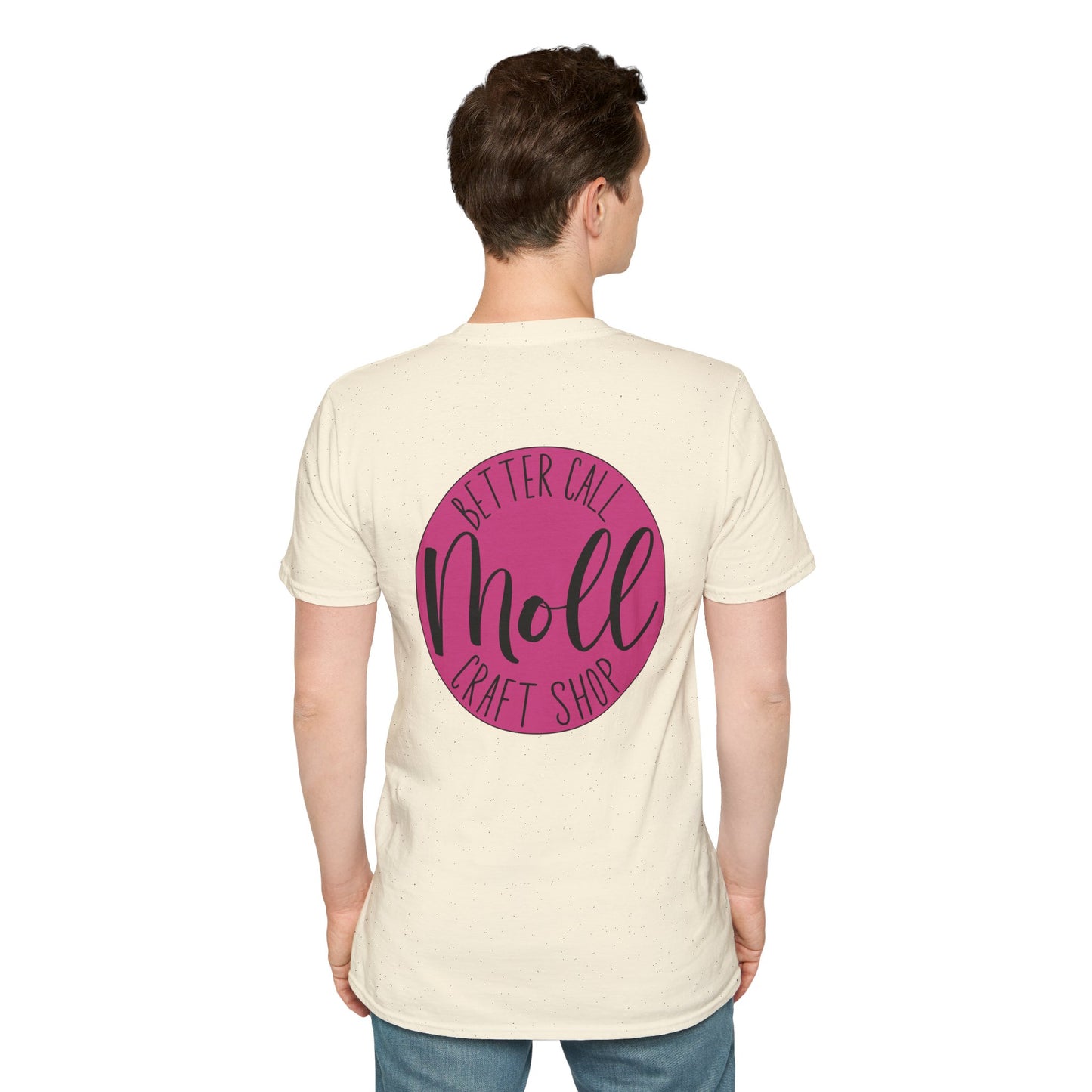 Better Call Moll Logo T-Shirt Front and Back