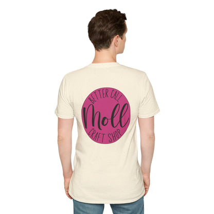 Better Call Moll Logo T-Shirt Front and Back