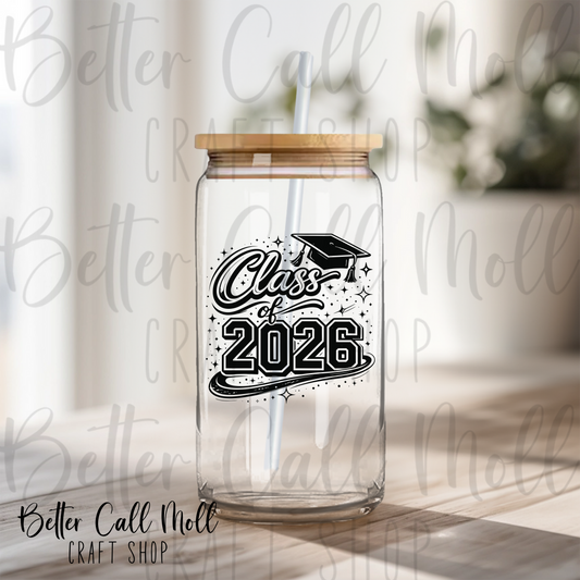 Class of 2026 UV DTF Decal