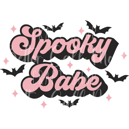 *CLEARANCE* Spooky Babe UV DTF Decal