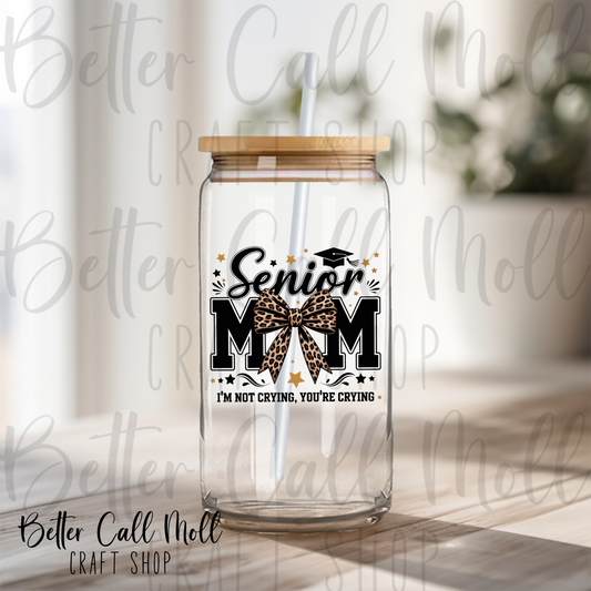 Senior Mom UV DTF Decal
