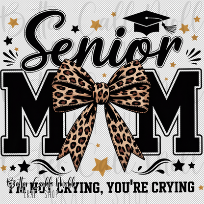 Senior Mom UV DTF Decal
