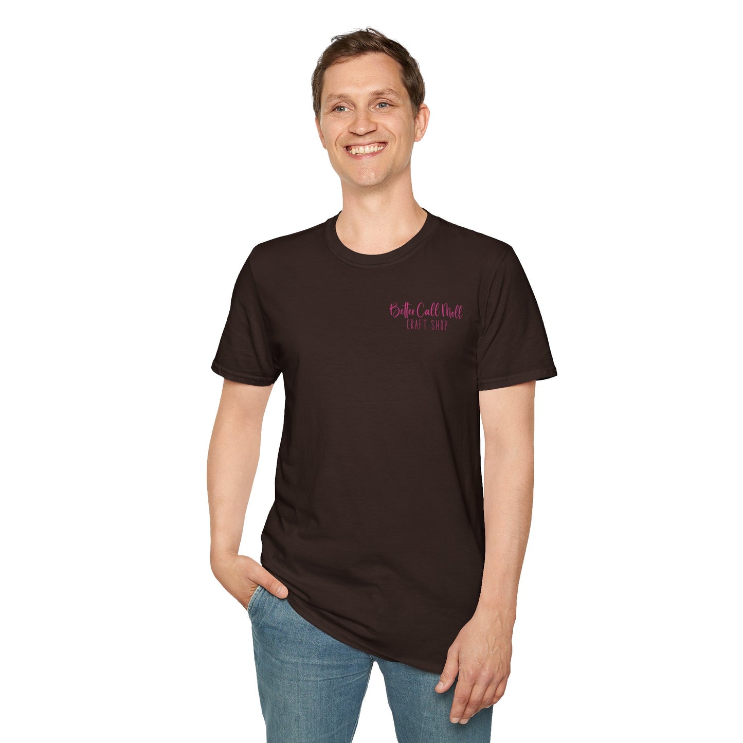 Better Call Moll Logo T-Shirt Front and Back