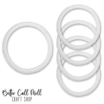 5-Pack Replacement Silicone Gaskets for 16oz Acrylic or Bamboo Lids