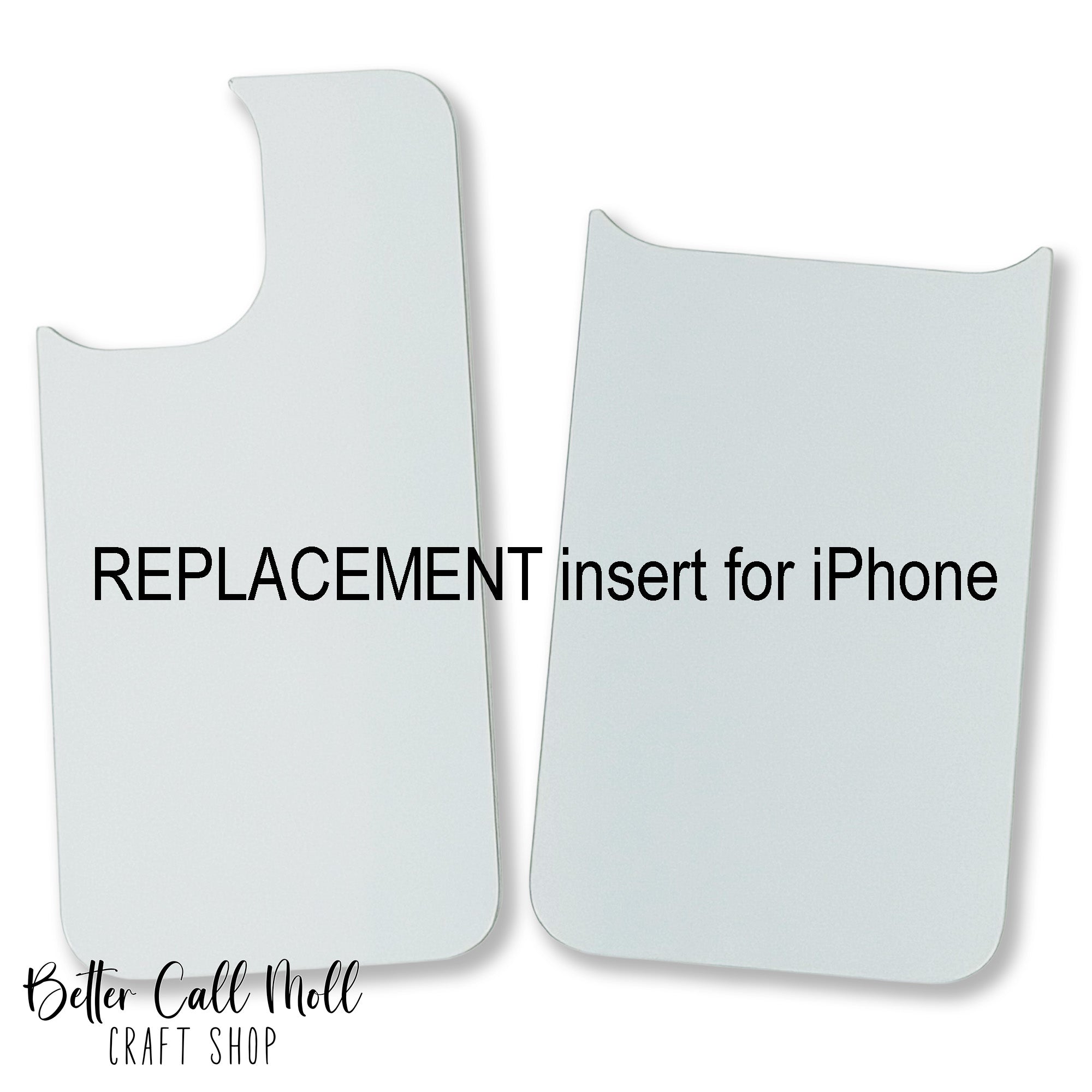 Replacement Sublimation Insert for Phone Case Compatible with iPhone ...