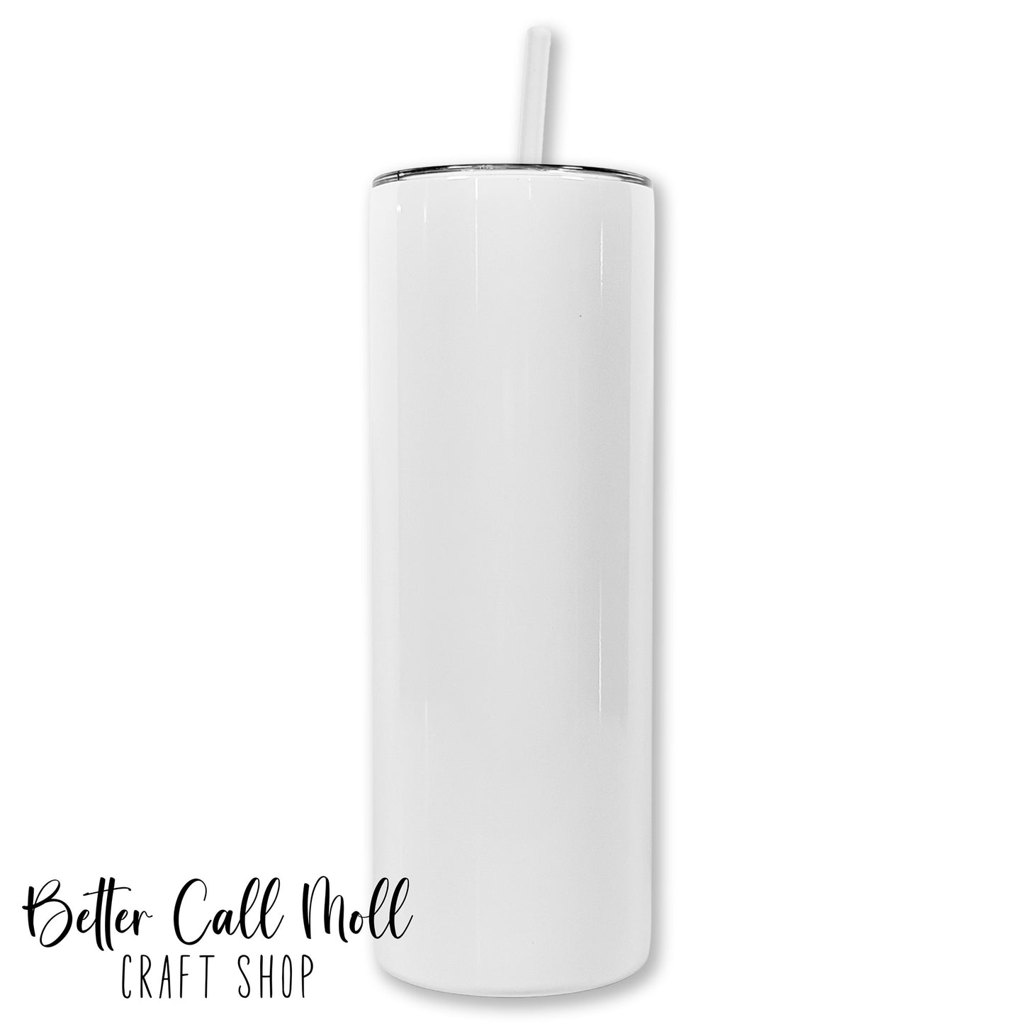 20oz Glossy Skinny Sublimation Tumbler