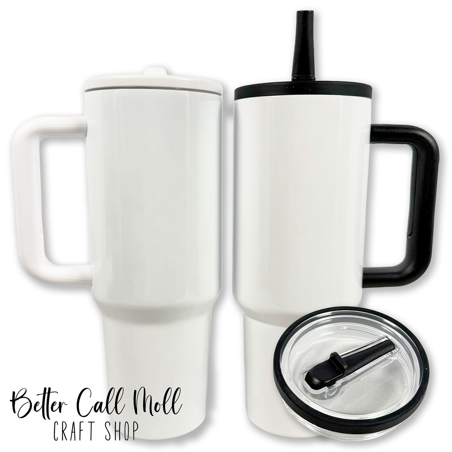 40oz Glossy Leakproof Sublimation Tumbler