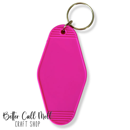 Motel Keychain Blank