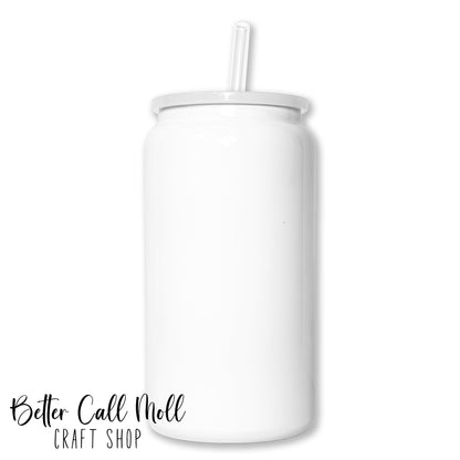 16oz Glossy Stainless Steel Sublimation Tumbler