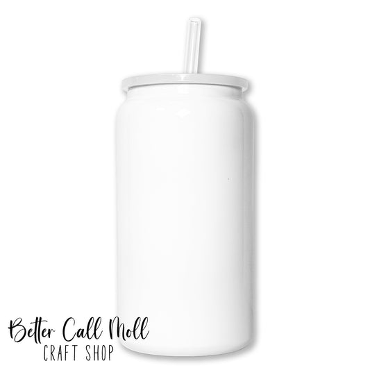 16oz Glossy Stainless Steel Sublimation Tumbler