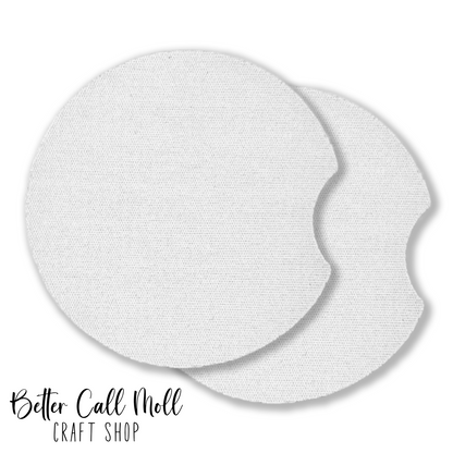 Neoprene Car Coaster Sublimation Blanks