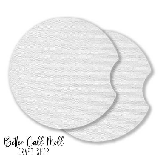 Neoprene Car Coaster Sublimation Blanks