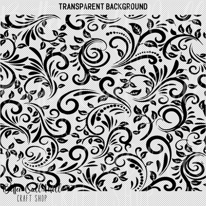 Tooled Leather UV DTF 20oz Skinny Tumbler Wrap