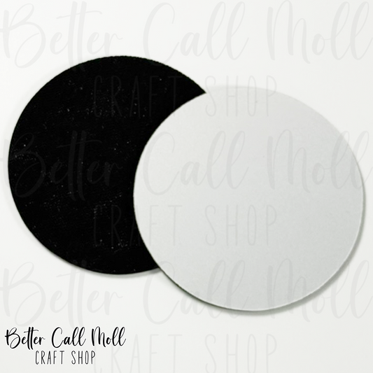 Round Neoprene Coaster Sublimation Blank