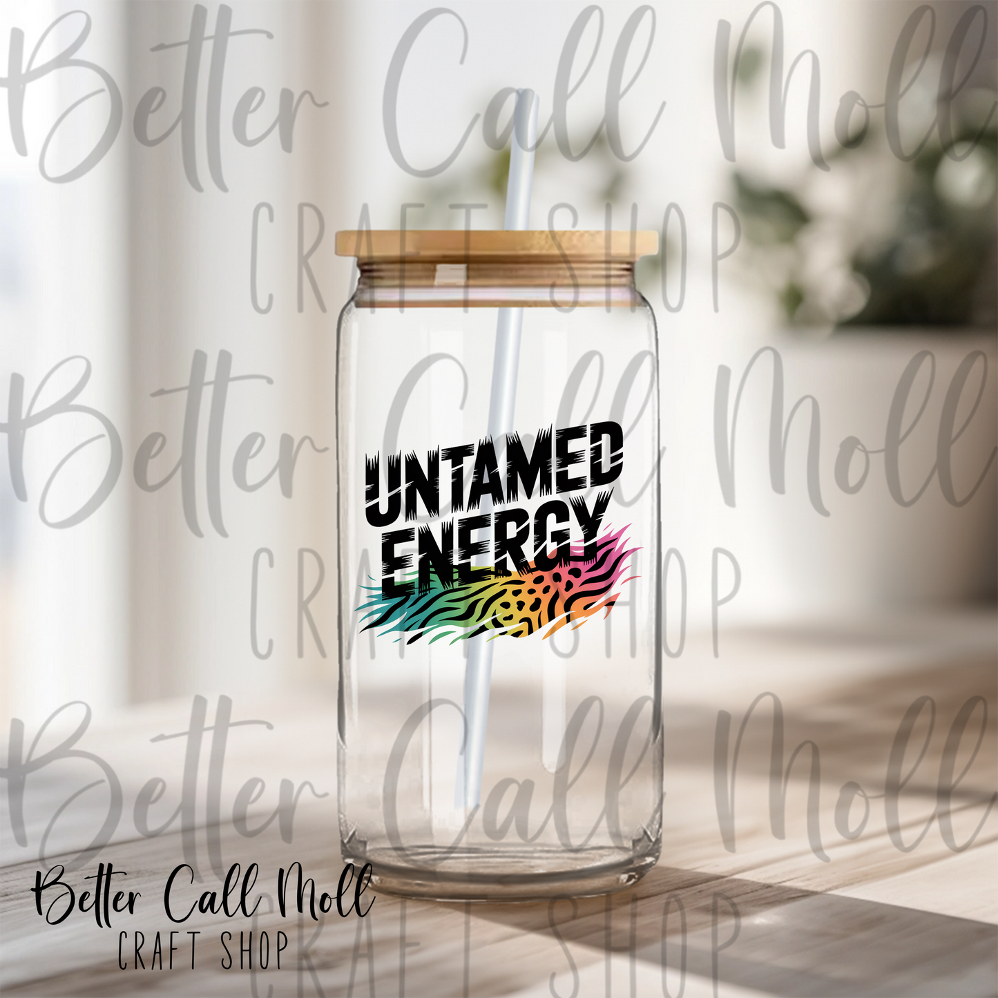 Untamed Energy UV DTF Decal