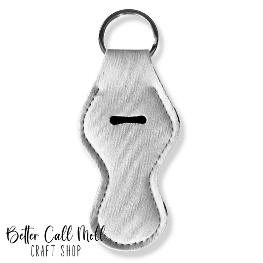 Lip Balm Holder Keychain Sublimation Blank