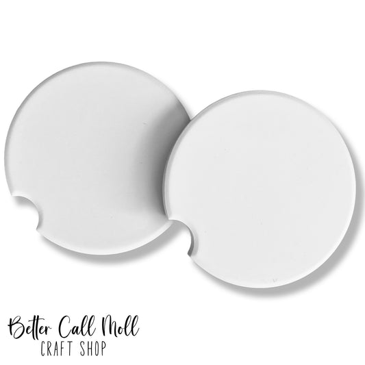 Sandstone Car Coaster Sublimation Blanks