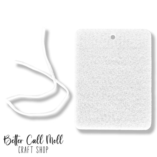 Car Air Freshener Sublimation Blank