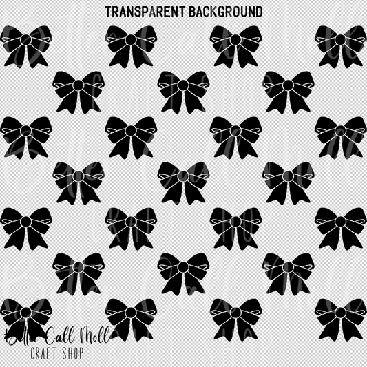 Bows 1 UV DTF 20/30oz Skinny Tumbler Wrap