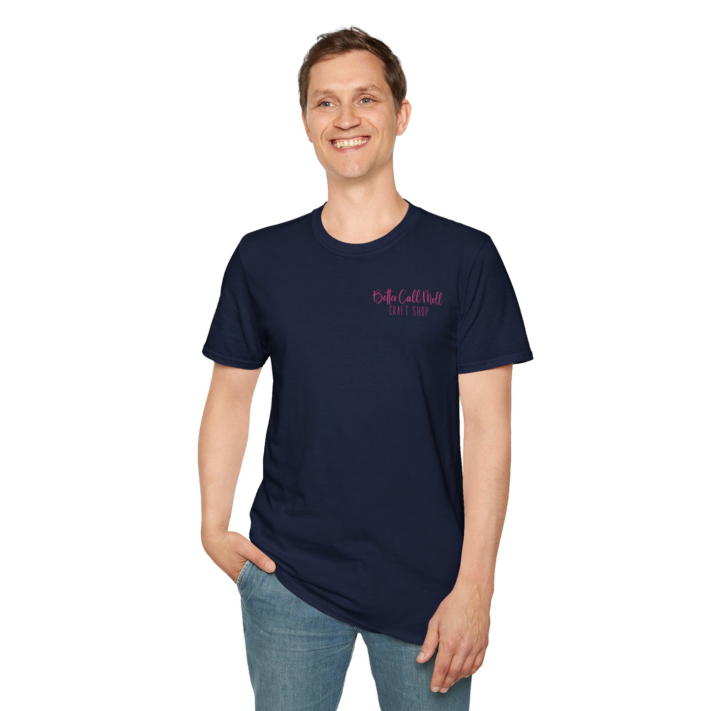 Better Call Moll Logo T-Shirt Front and Back