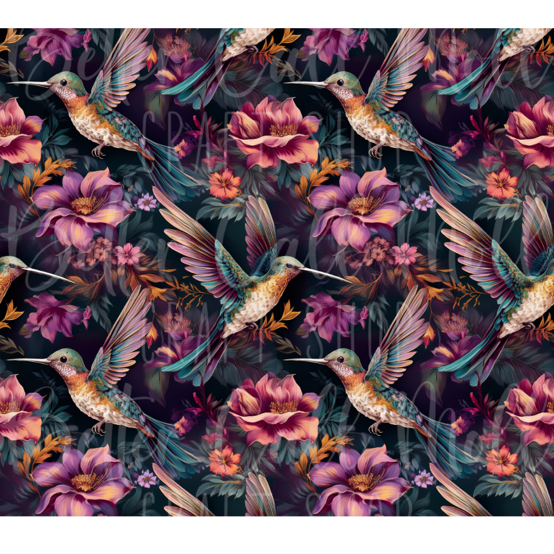 Hummingbird 1 Digital Tumbler Wrap