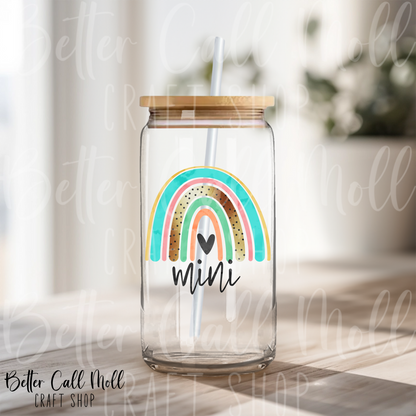 Mini Rainbow UV DTF Decal