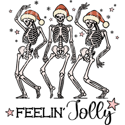 D133 - Feelin' Jolly UV DTF Decal