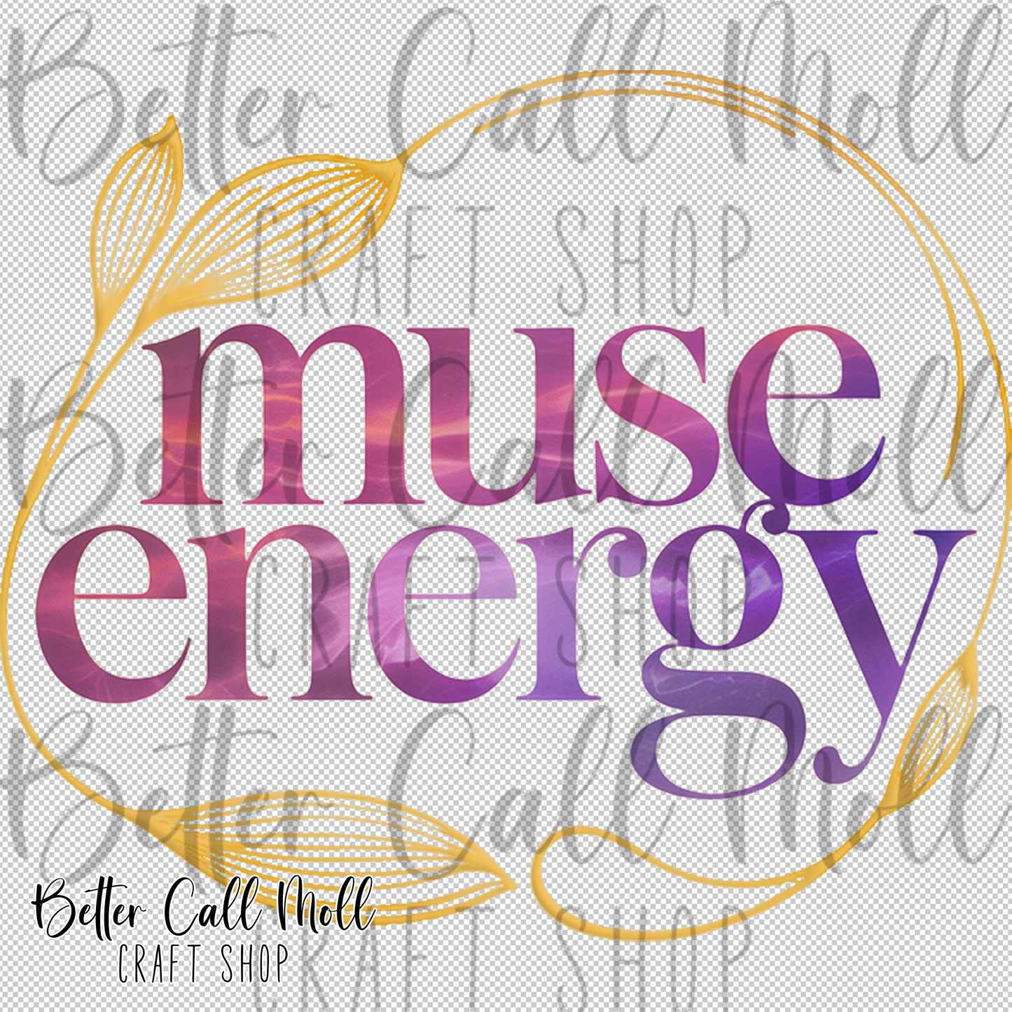 Muse Energy UV DTF Decal