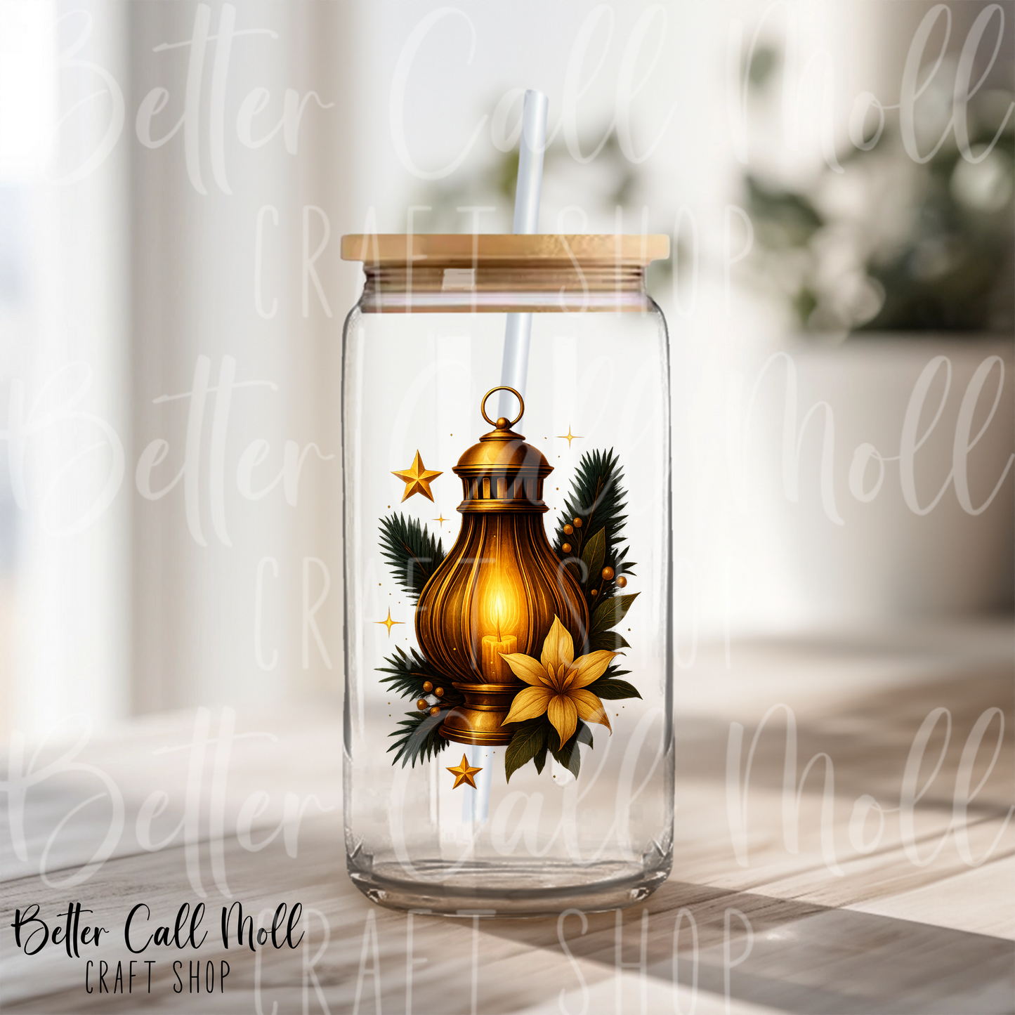 Glowing Lanterns UV DTF Decal