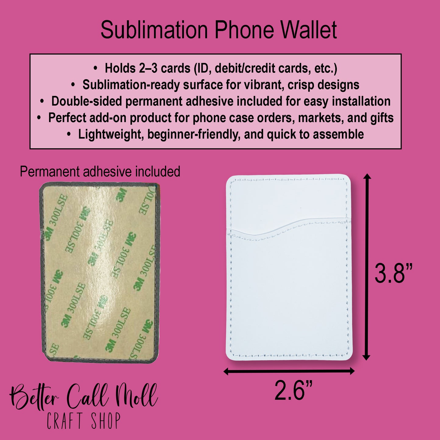 Phone Wallet Sublimation Blank