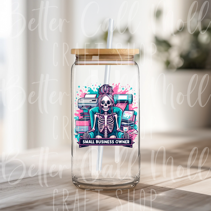 D048 - Small Business Owner UV DTF Decal