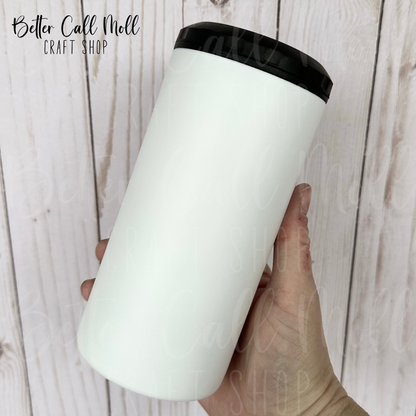 4-in-1 Matte Can Cooler Sublimation Tumbler