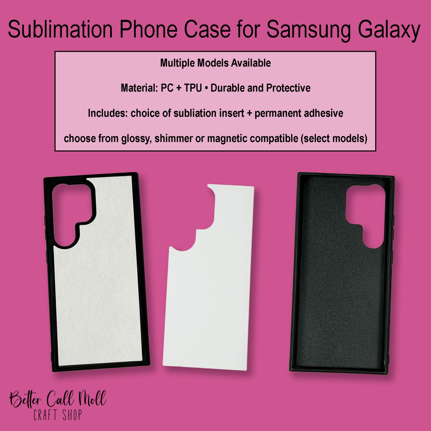 Phone Case Sublimation Blank for Samsung Galaxy