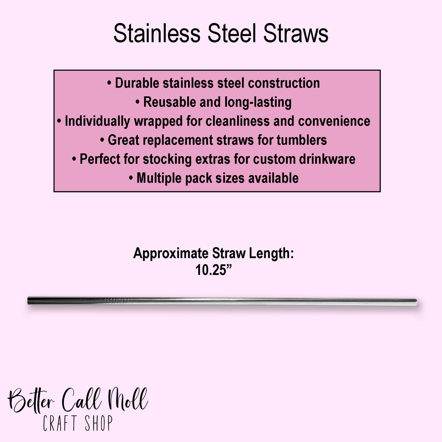 Stainless Steel Straws