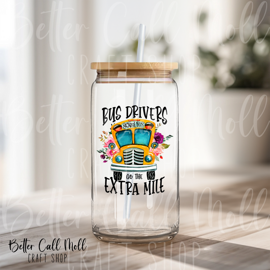 School Bus Driver 2 UV DTF Decal