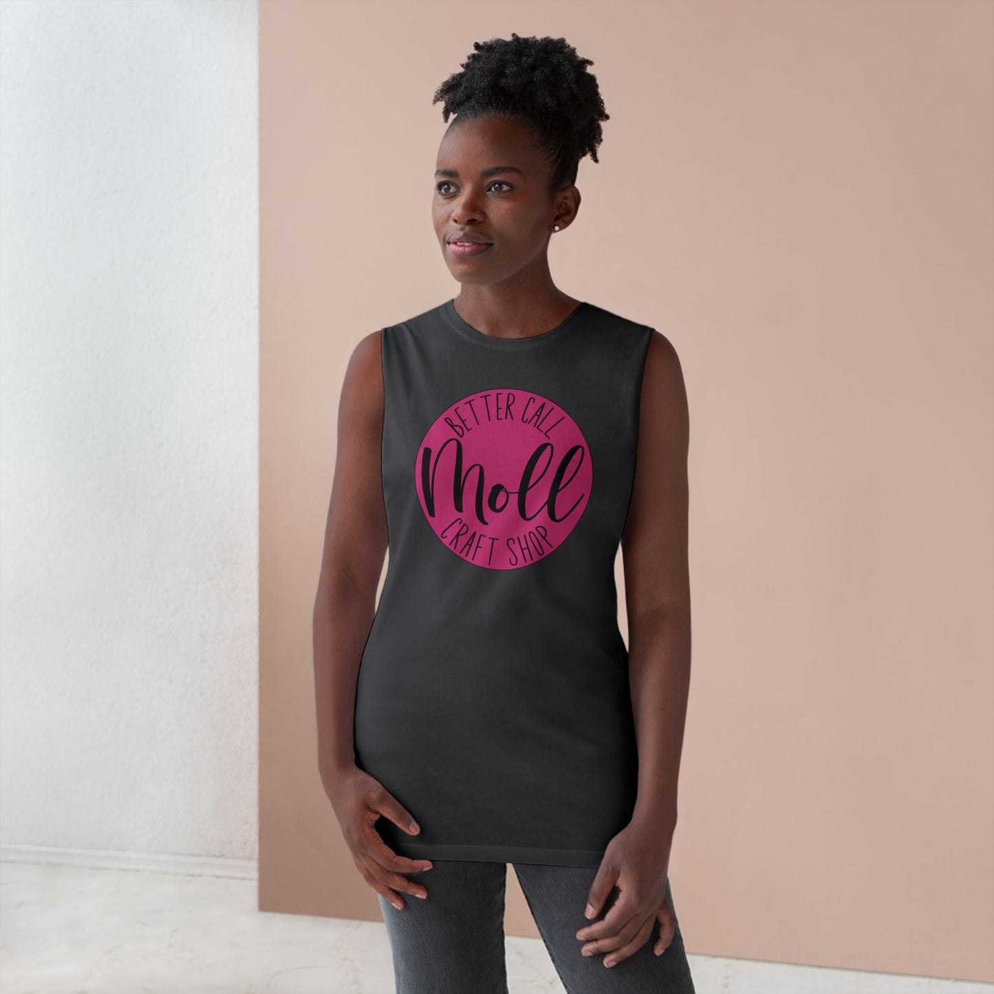 Better Call Moll Logo Unisex Barnard Tank