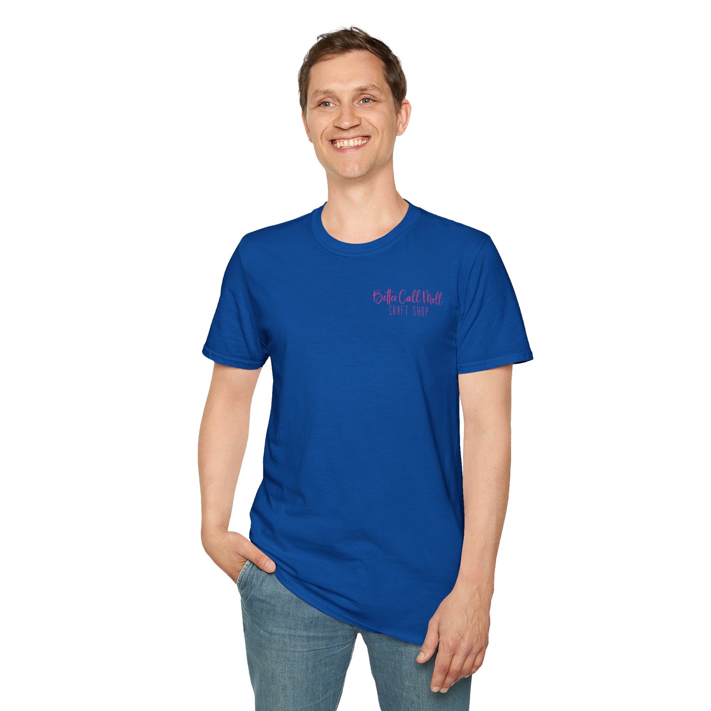 Better Call Moll Logo T-Shirt Front and Back