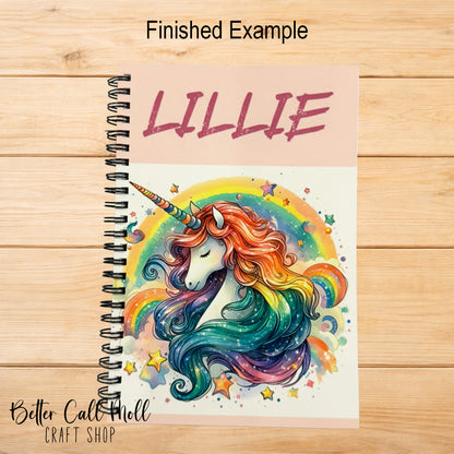 A5 Notebook Sublimation Blank